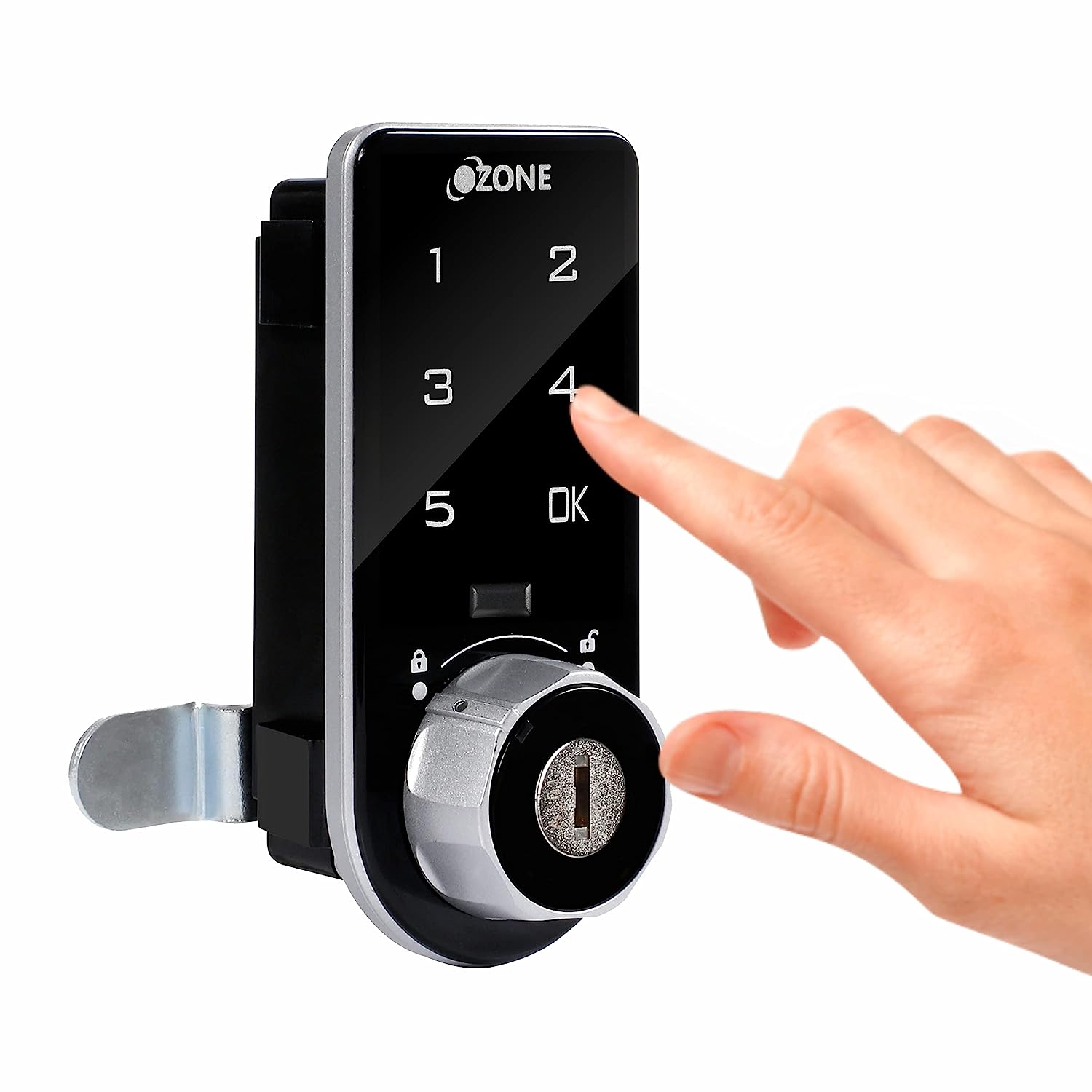Ozone Smart Furniture Password Lock – OZFL 301 V PK Black – ozokart