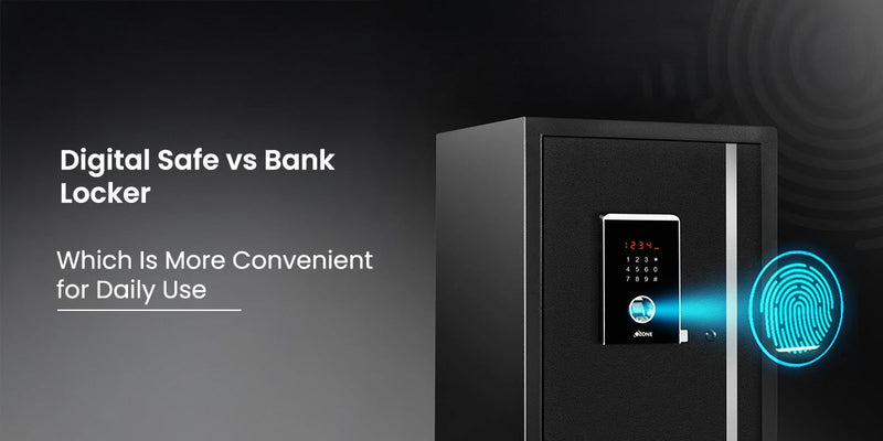 comparison between digital safe and bank locker: which is more convenient for daily use
