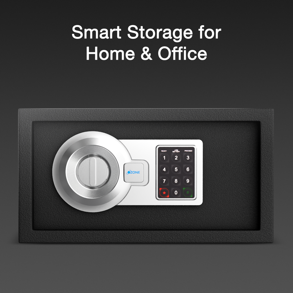 Ozone Agate Black | Digital Safe | 9.2 Litres