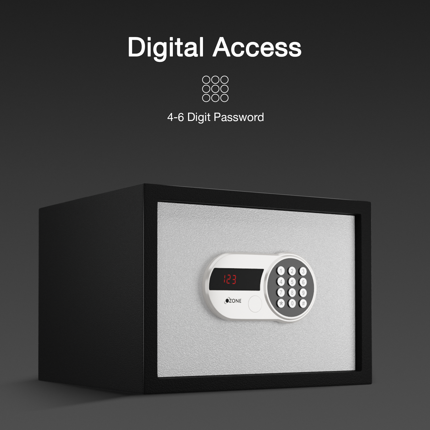 Ozone Aries | Digital Safe | 15.9 Litres