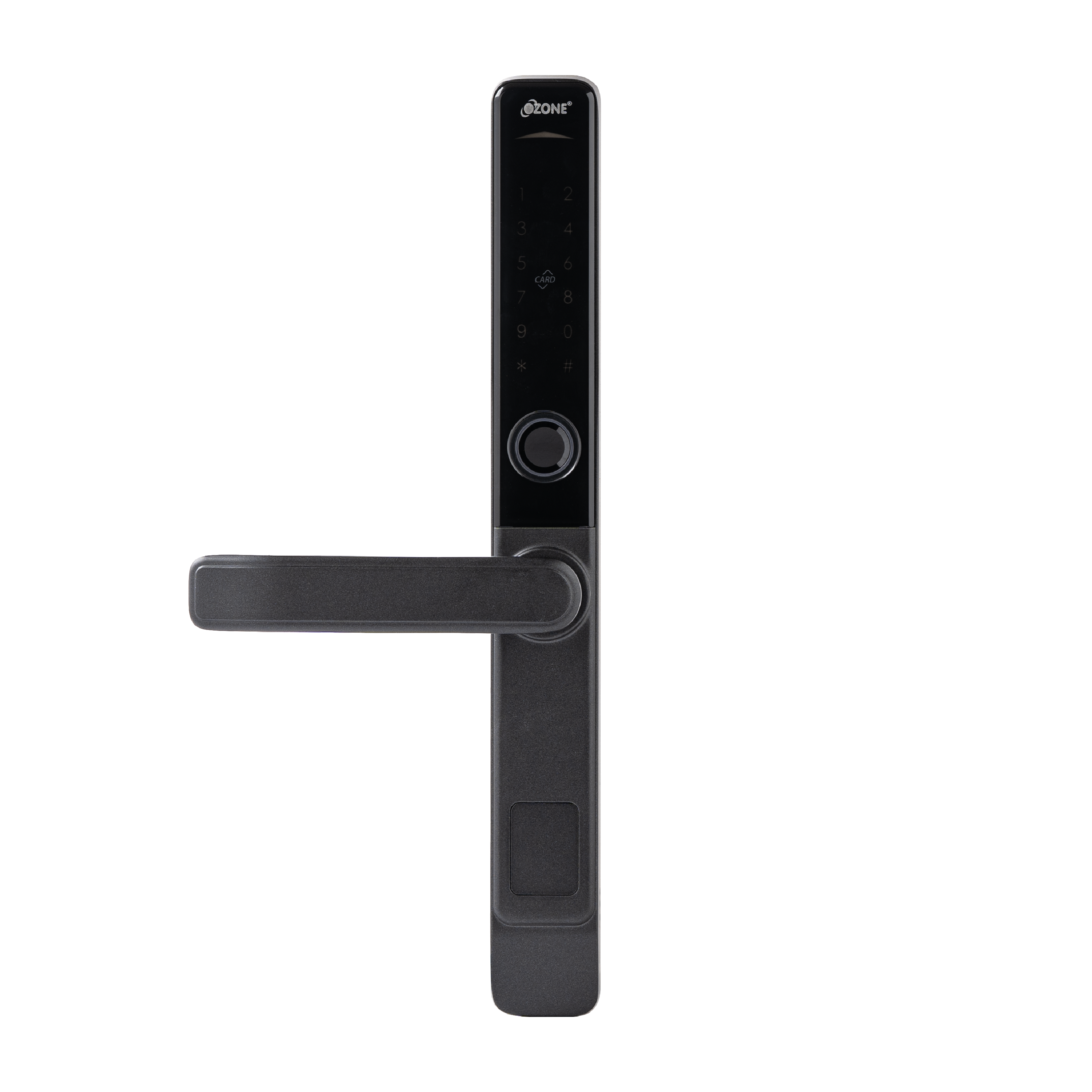 Ozone Narrow Style Wi-Fi Smart Door Lock with 4-way access for Swing Doors | Door Thickness: 35-80 mm - Ozone Group