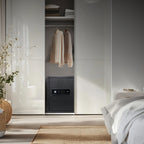 Ozone 40 Litres Wi-Fi Safe Locker for Home & Office – Fingerprint Lock, 3-in-1 Unlocking (OzoLife App, Fingerprint & Password), Size: 420H x 350W x 360D mm, Weight: 16.6kg, 2-Year Warranty - Ozone Group