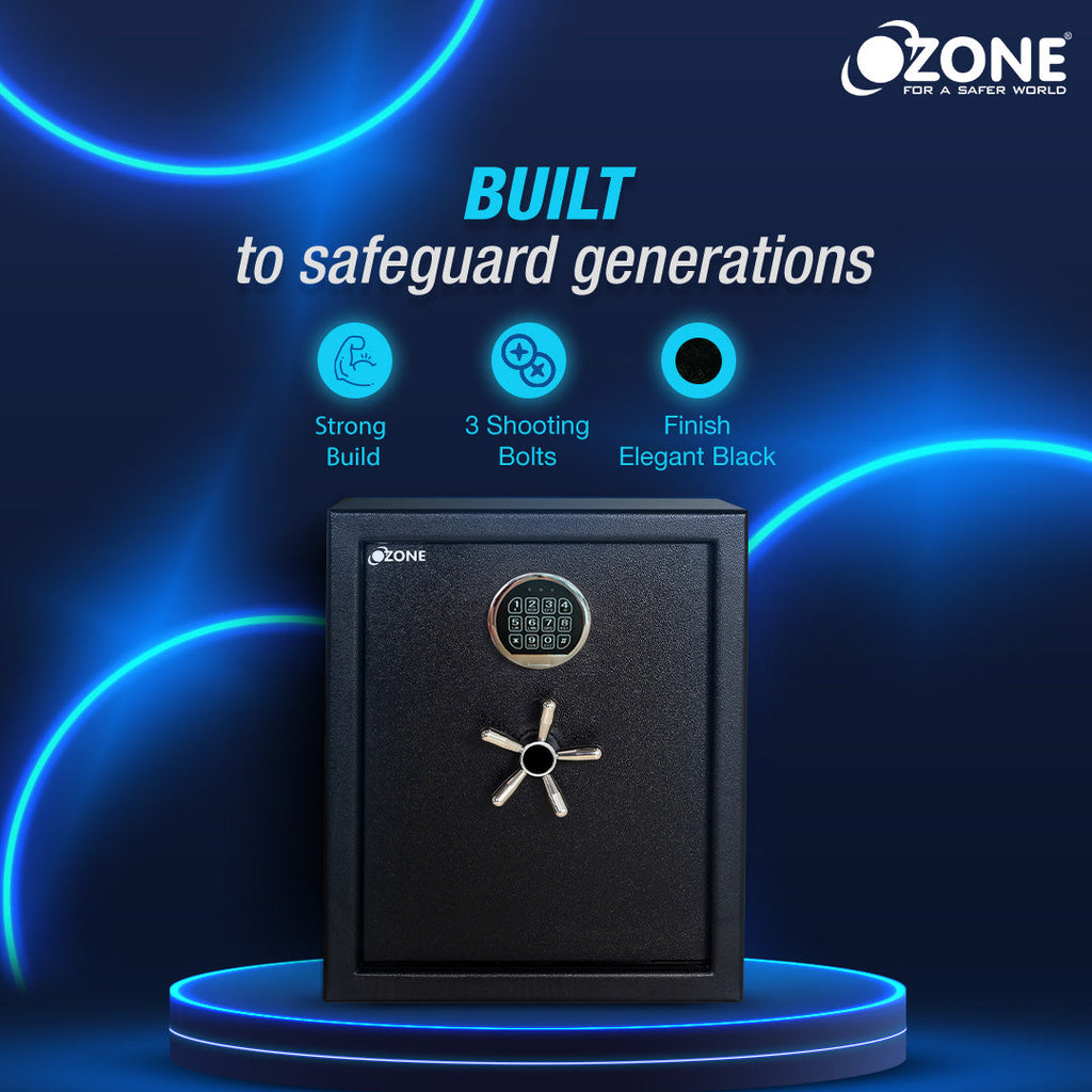 Ozone Fort AB Digi 66 | Anti-burglary Digital Safe | 78 Litres image 5