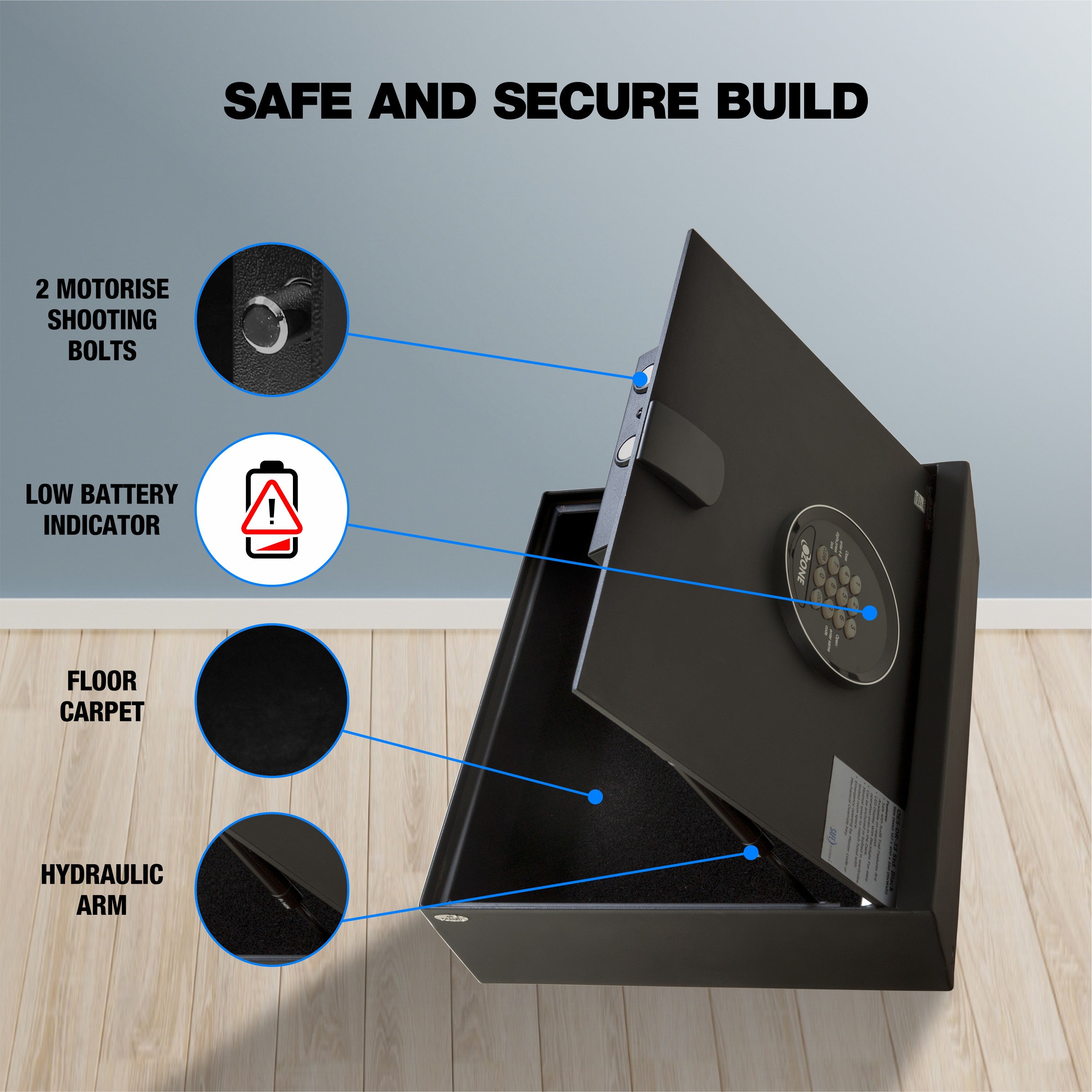 Ozone Convenio Digital 33 | Digital Safe | 10 Litres