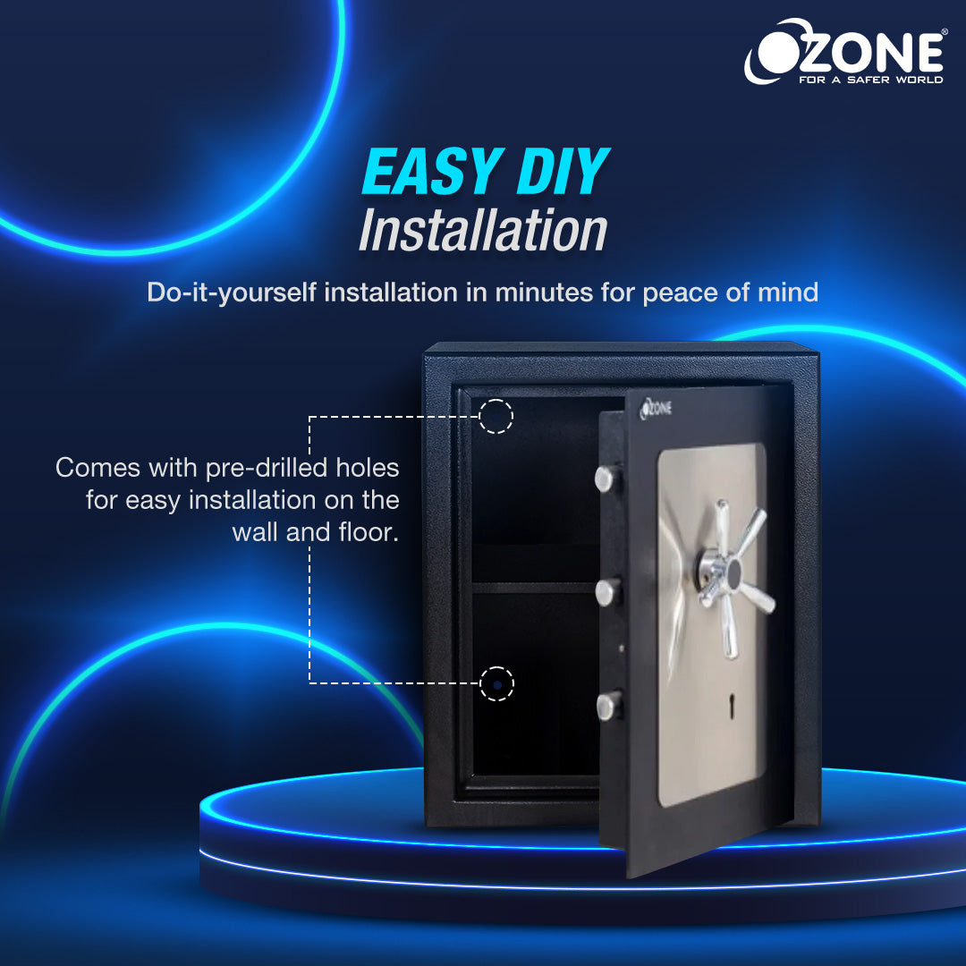 Ozone Fort AB 66 | Anti-burglary Manual Safe | 78 Litres image 7