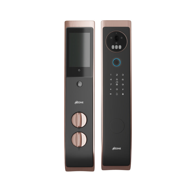 Ozone Iris 3D Facial Recognition Lock | 6-way Unlocking | Door Thickness: 45-120mm