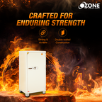 Ozone Fire Warrior 1200 | Fire-resistant Safe | 230 Litres