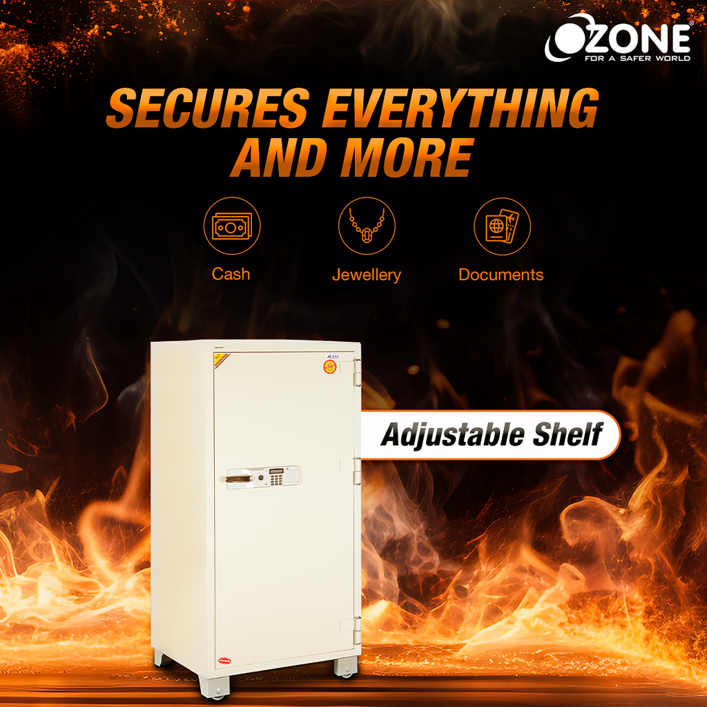 Ozone Fire Warrior 1200 | Fire-resistant Safe | 230 Litres