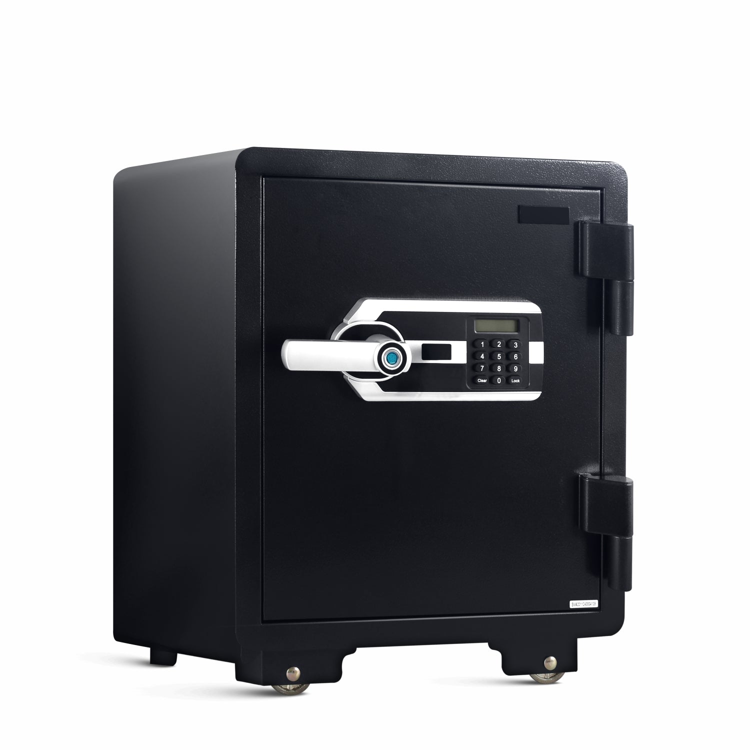 Ozone 40 Litres Fire-resistant Safe Locker for Factories & Warehouses – Fingerprint Lock, 2-in-1 Unlocking (Fingerprint & Password), Size: 595H x 460W x 470D mm, Weight: 76kg, 2-Year Warranty - Ozone Group