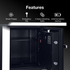 Ozone Fire Warrior FP 55 | Fingerprint Fire-resistant Safe | 40 Litres