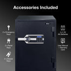 Ozone Fire Warrior FP 77 | Fingerprint Fire-resistant Safe | 67 Litres