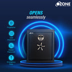 Ozone 78 Litres Anti-burglary Safe Locker for Factories & Warehouses – Fingerprint Lock, 2-in-1 Unlocking (Fingerprint & Password), Size: 555H x 460W x 360D mm, Weight: 64.34kg, 2-Year Warranty