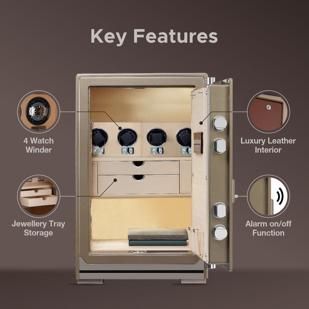 Ozone Hawk 90 | Luxury Jewellery Safe | 90 Litres