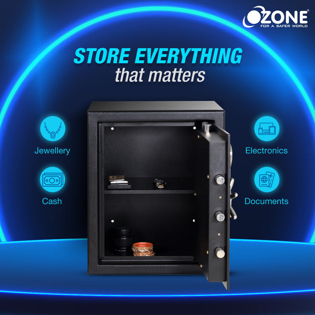 Ozone Fort AB Digi 66 | Anti-burglary Digital Safe | 78 Litres image 7