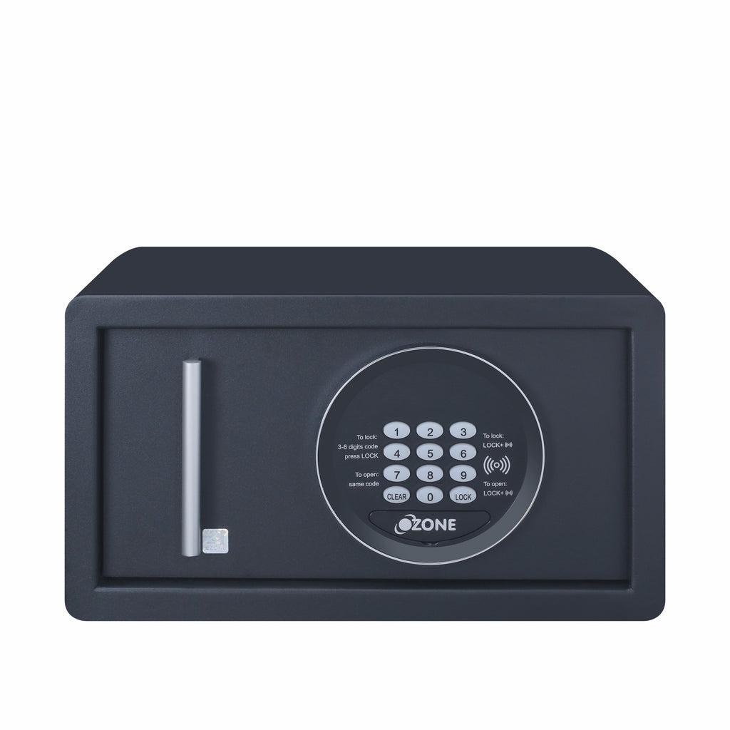 Ozone Jade Black 01 | Digital Safe | 9.8 Litres