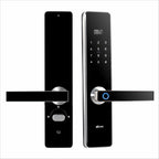 Ozone Morphy Plus Smart Door Lock with 3-way access | Door Thickness: 35-100 mm (Satin Chrome)