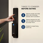 Ozone Morphy NXT Plus Wi-Fi Smart Door Lock with 4-way access | Door Thickness: 35-80 mm - Ozone Group
