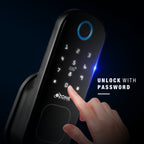 Ozone Cleo Wi-Fi Smart Door Lock with 4-way access | Door Thickness: 20-65 mm - Ozone Group