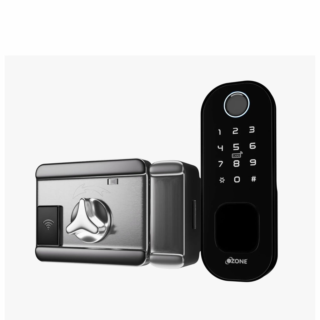 Ozone Cleo Wi-Fi Smart Door Lock with 4-way access | Door Thickness: 20-65 mm - Ozone Group