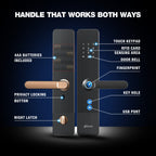 Ozone Morphy NXT Rose Gold Bluetooth Smart Lock With OzoLife Wi-Fi Bridge/Gateway - Ozone Group