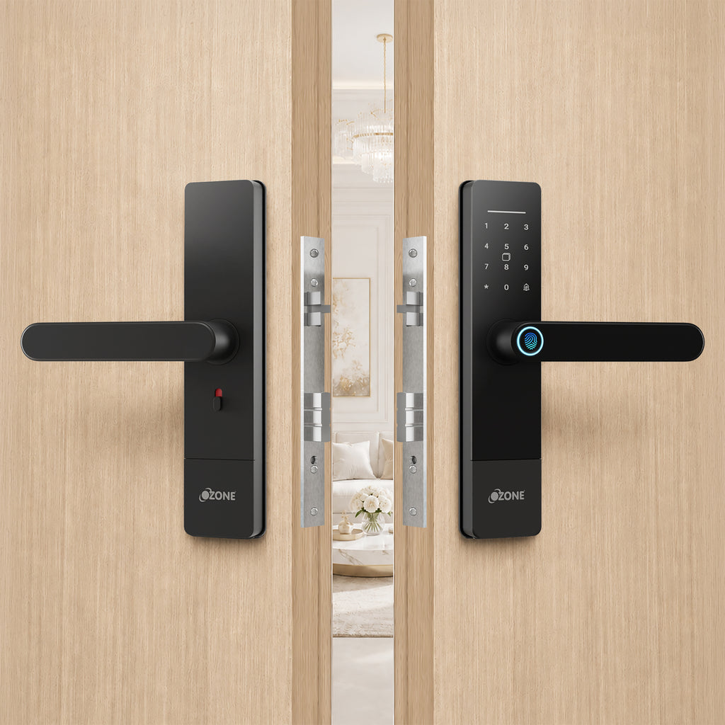 Ozone Morphy Life Lite 6 Wi-Fi Smart Door Lock with 4-way access | Door Thickness: 30-50 mm