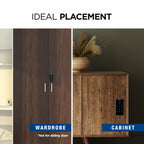 Ozone Smart Furniture Lock with 3-way Access | For Wooden & Metal Cabinets & Drawers - Ozone Group