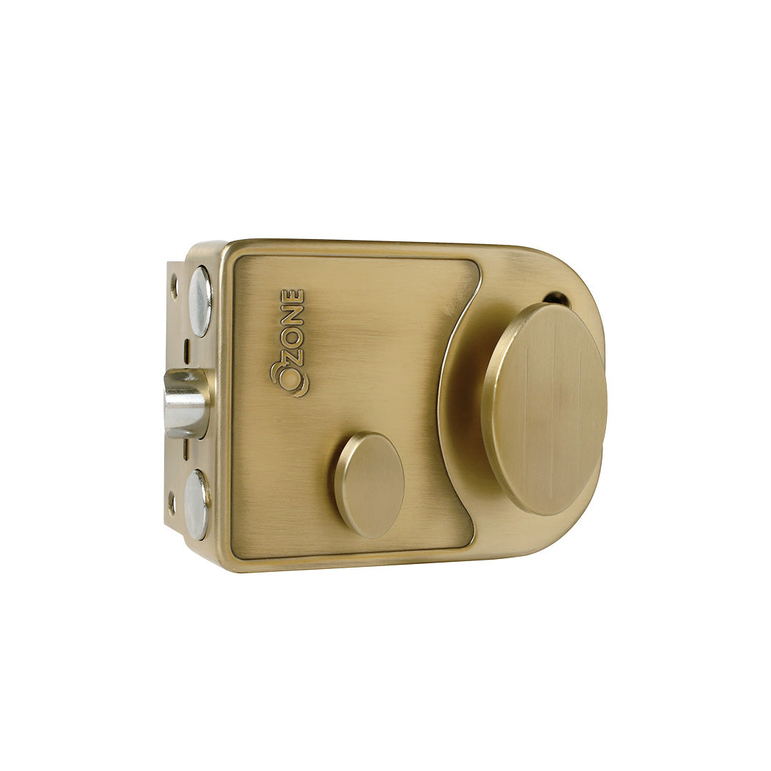 Ozone Night Latch (Single Latch + Double Bolt) | Door Thickness: 30-70mm