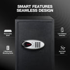 Ozone 55 Litres Digital Safe Locker for Home & Office – Digital Lock, 1-Way Unlocking (Password), Size: 555H x 350W x 360D mm, Weight: 23.8kg, 2-Year Warranty - Ozone Group