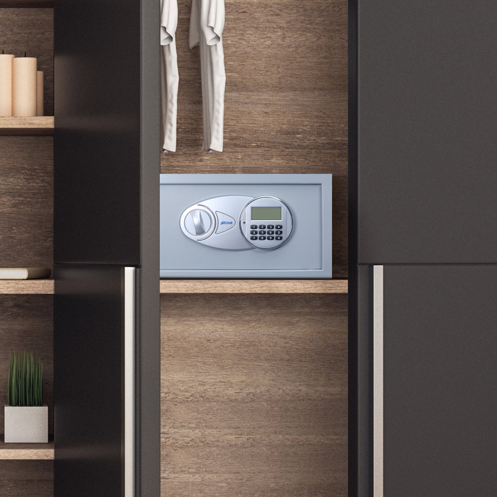Ozone Tusker 10 | Digital Safe | 9.2 Litres (Grey)