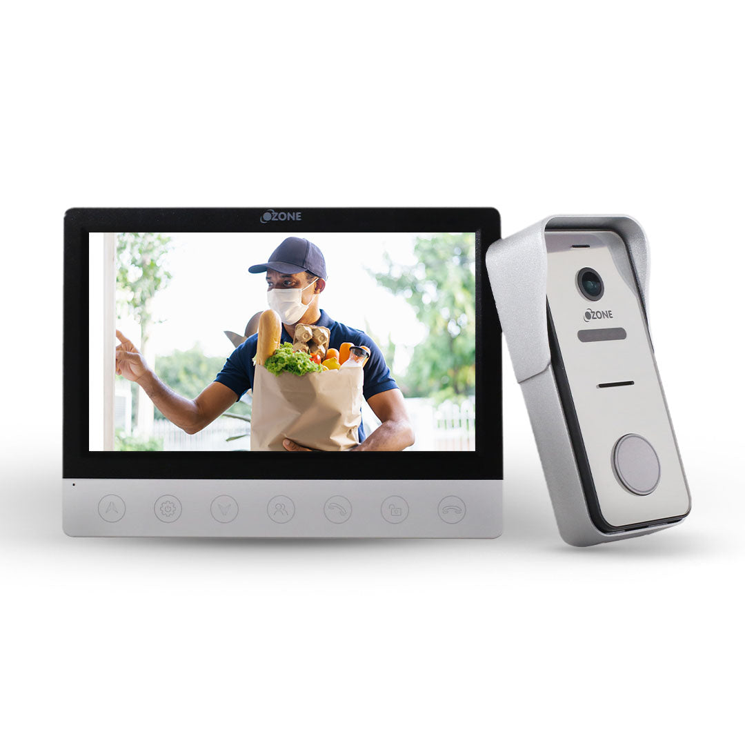 Ozone Single Apartment Video Door Phone with 7" High-resolution Screen - Ozone Group