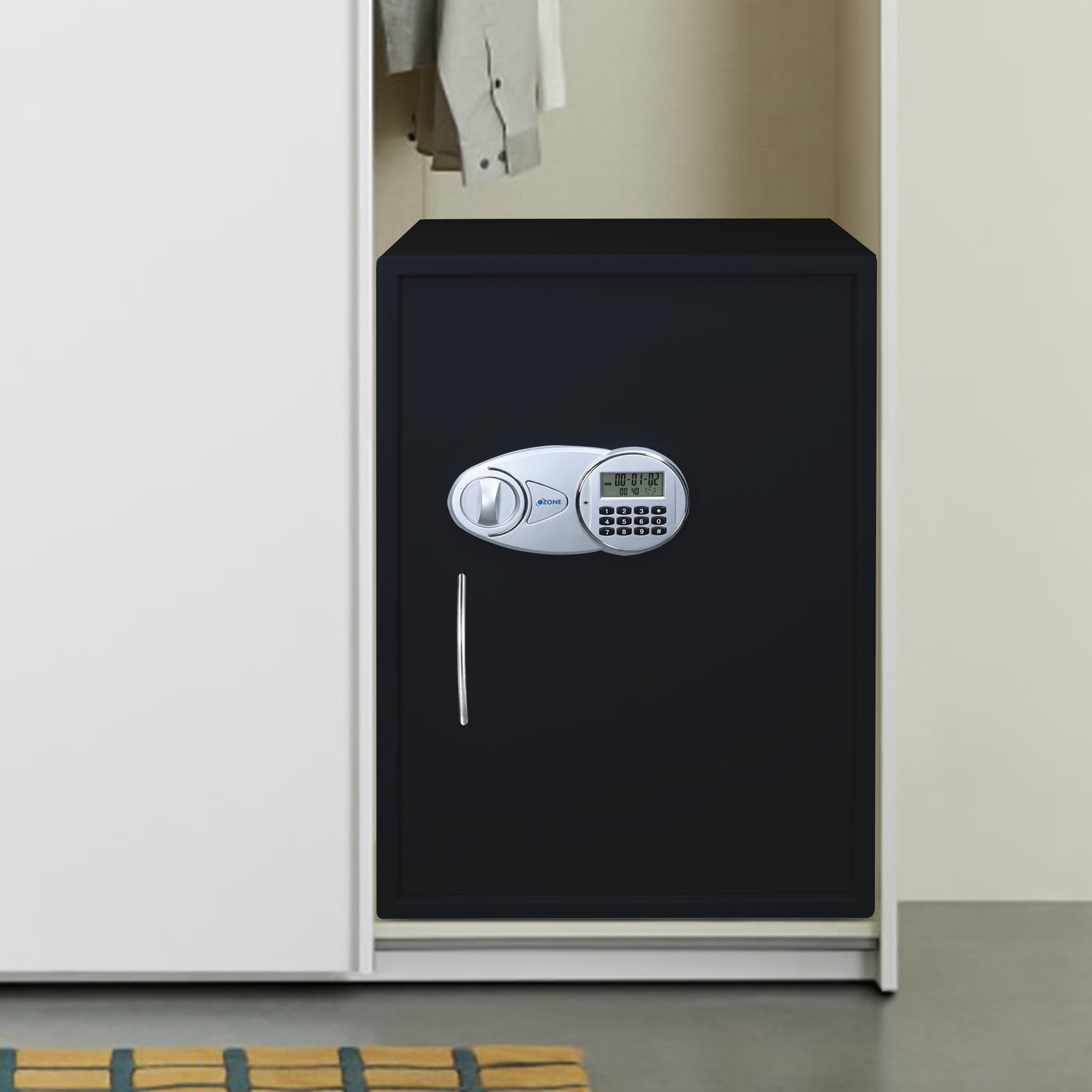Ozone 95.4 Litres Digital Safe Locker for Home & Office – Digital Lock, 1-Way Unlocking (Password), Size: 650H x 440W x 405D mm, Weight: 34.7kg, 2-Year Warranty - Ozone Group