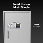 Ozone 95.4 Litres Digital Safe Locker for Home & Office – Digital Lock, 1-Way Unlocking (Password), Size: 650H x 440W x 405D mm, Weight: 34.7kg, 2-Year Warranty - Ozone Group