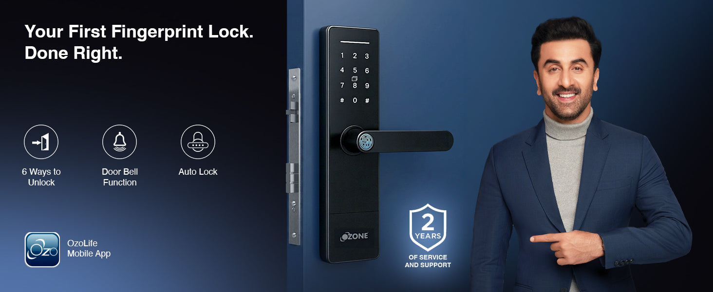 Ozone Morphy Life Lite 6 Wi-Fi Smart Door Lock – ozokart